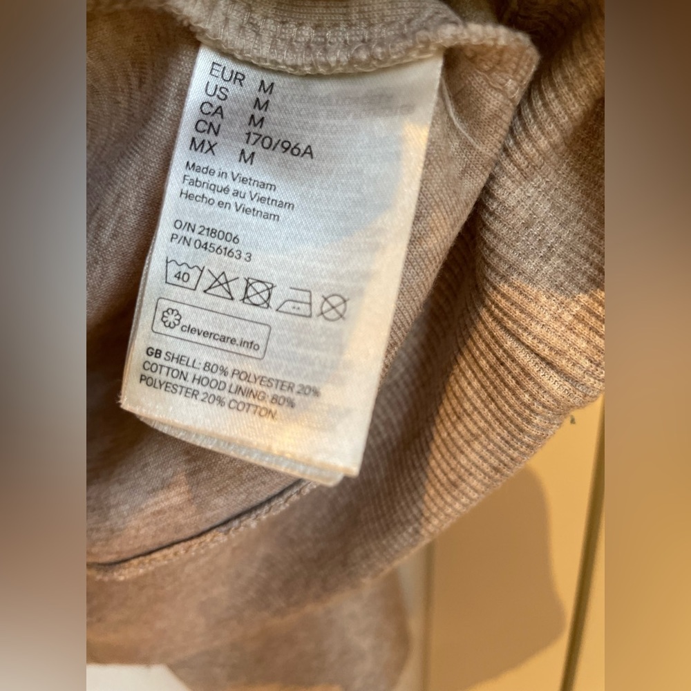 H&M Neutral Basic Hoodie - Picture 7 of 8